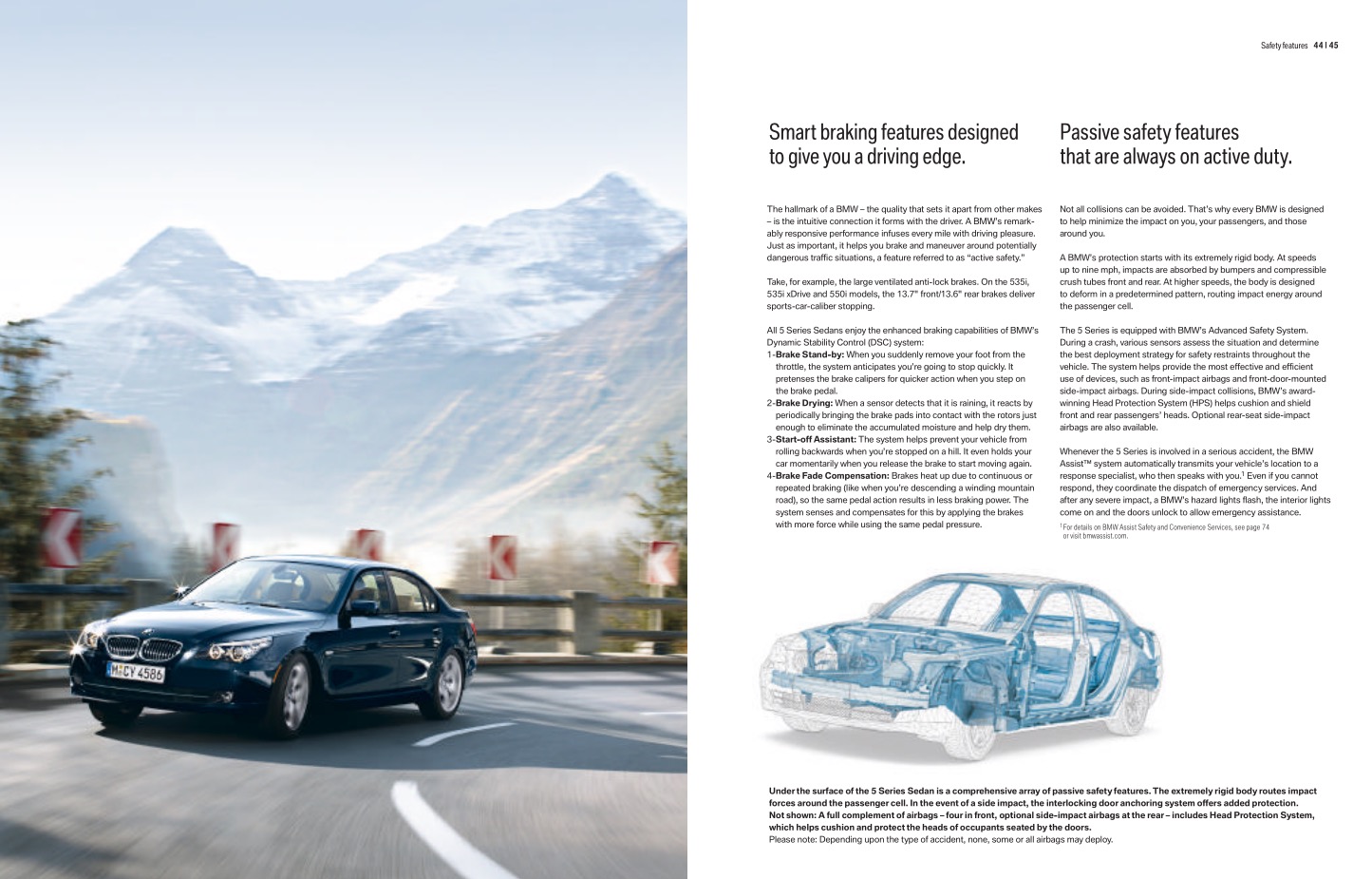 2010 BMW 5-Series Brochure Page 22